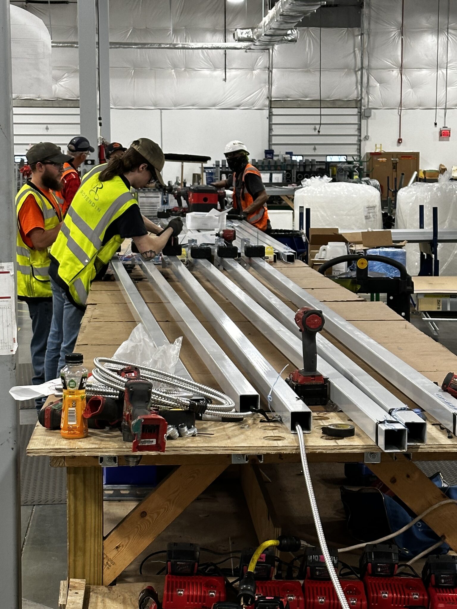 Lean Implementation at Rosendin Electric Field Crew Huddle Lean Construction Institute