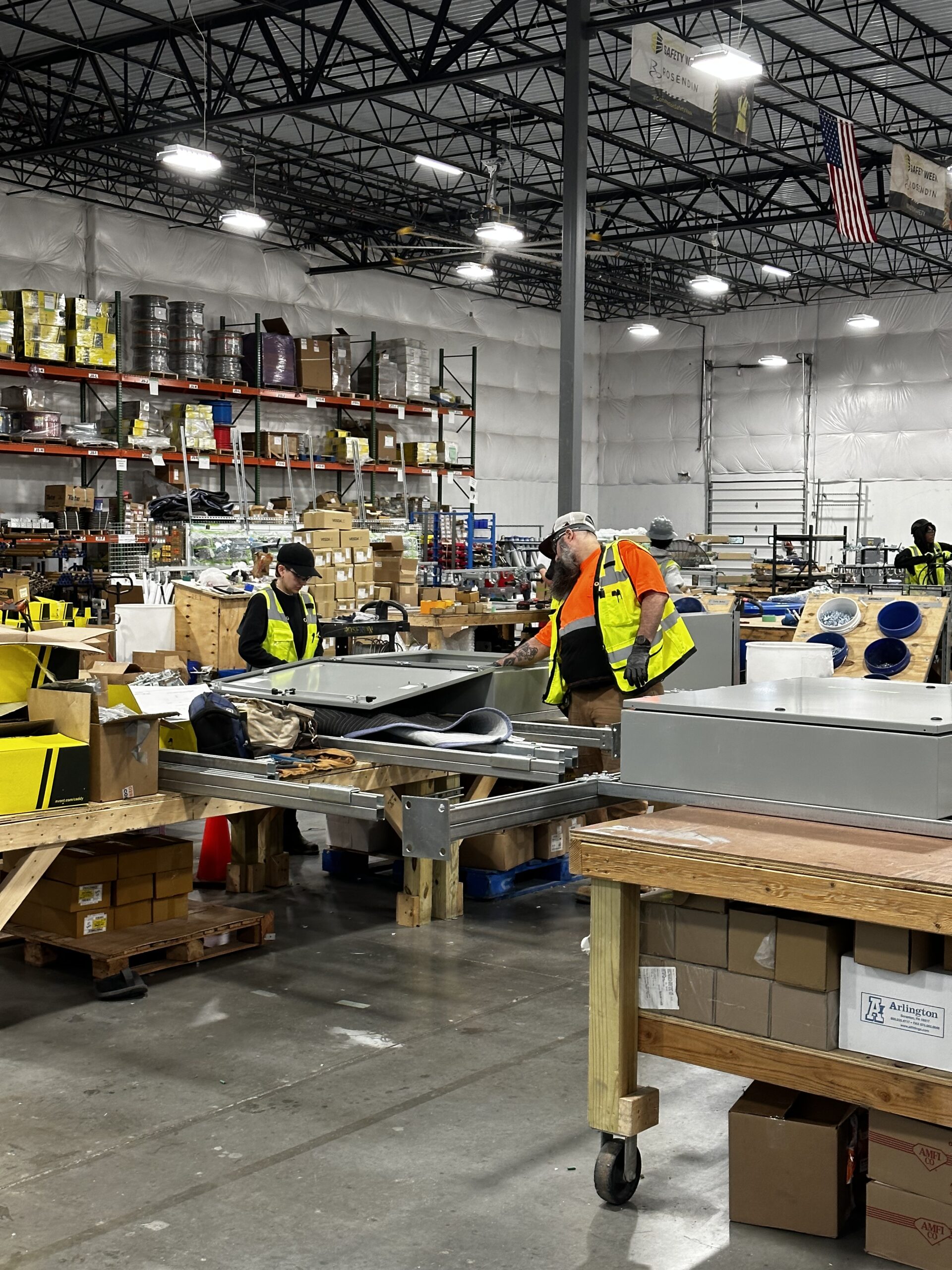 Lean Implementation at Rosendin Electric Field Crew Huddle Lean Construction Institute